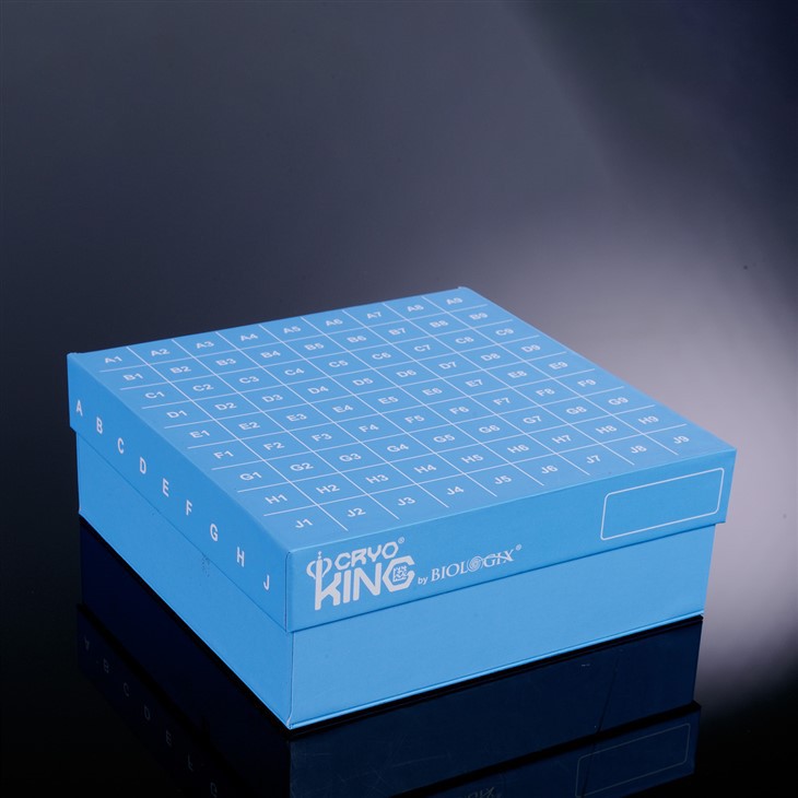 81 100 Well 1 2 3.75 Inch Cardboard Freezer Boxes Durable Cardboard With Superior White Outer Coating