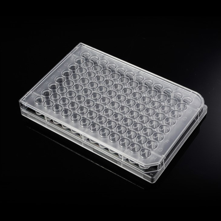 Plastikowa płytka do hodowli komórek 96-dołkowa sterylna mikropłytka do hodowli komórek Materiały eksploatacyjne do laboratorium