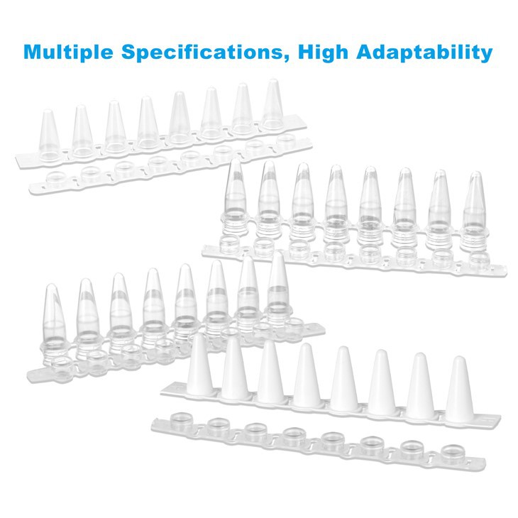 PCR Tube 0.2ml 8-strip QPCR